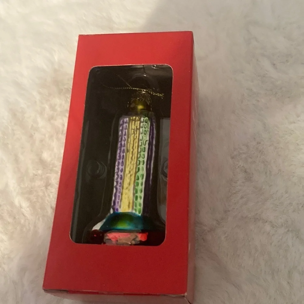 Woodfield Illinois Limited Edition The Tribune Building Glass Ornament